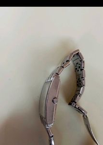 Titan Silver Watch