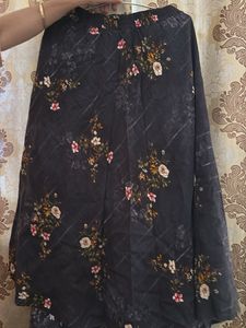 Bohemian Floral Print Maxi Skirt