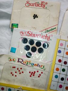 Bindi collection multicolour colourful red black