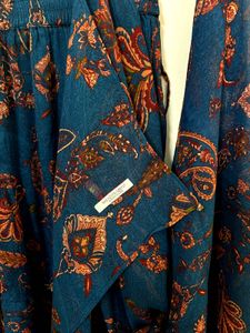 Blue Sharara Set