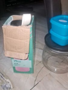 Clear  Jar with Lid