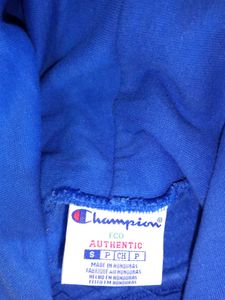 Champion Unisex Blue Hoodie