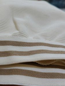 Cream Ribbed Cropped Tank Top