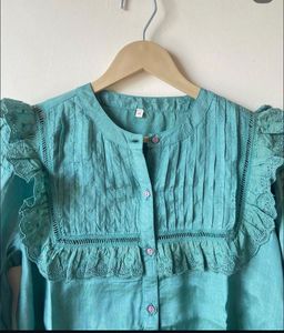 Beautiful Teal Ethnic Kurta