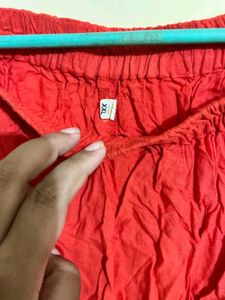 Embroidered Palazzo Pants