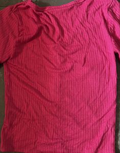 Pink Long Sleeve Top