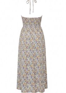Halter Neck Maxi Dress