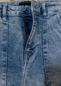 Acid Wash Denim Jeans