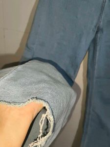 Light Wash Wide Leg Jeans for women