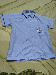 Boy's Light Blue School Shirt new not used once