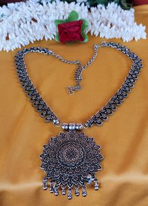 Boho Mandala Statement Necklace