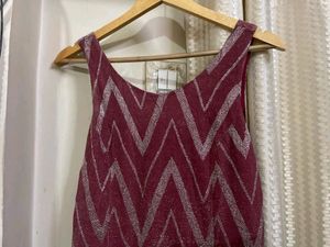 Sparkly Maroon Party Dress