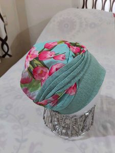 Floral Twist Turban Headwrap