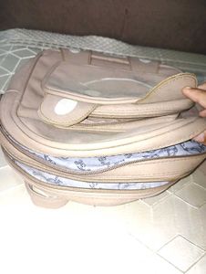 Cute Face Backpack with 3 zip