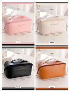 Imported Leather Ladies Makeup Bag