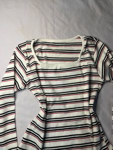 Striped Long Sleeve Top
