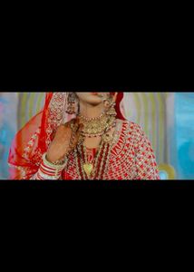 pakistani Red full  jwellery set