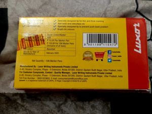 Luxor Super Chisel Markers