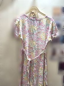 Floral Print Button-Up Dress