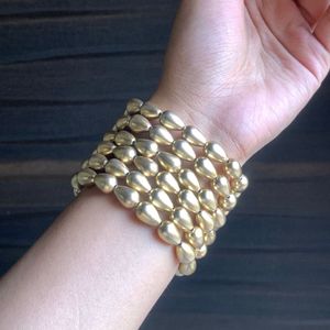 Chic Gold Tone Bracelet