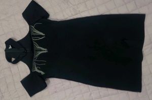 Chic Off-Shoulder Black Party Dress