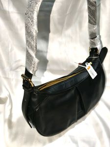 Chic Black Hobo Shoulder Bag