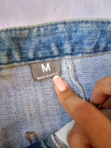 Denim Mini Skirt