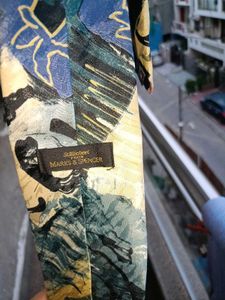 Abstract Art Silk Tie