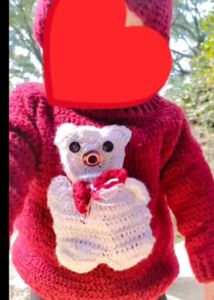 Cute Knitted Baby Sweater