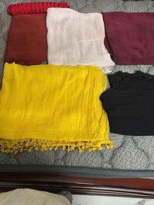 Vibrant Dupatta Collection combo of 5