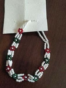 Beaded bracelet handmade by villagers