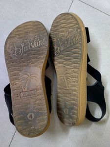 Black Strappy Sandals