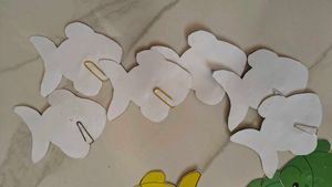 Colorful Fish Cutouts for Games