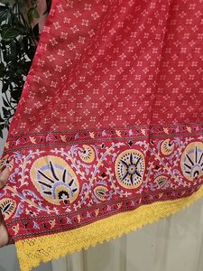Beautiful Kurta With Lace Work