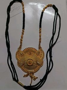 Elegant Gold-Plated Mangalsutra