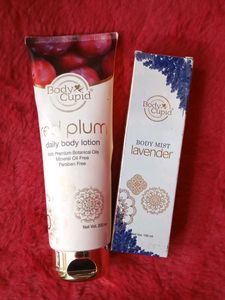 Body Cupid Red Plum Lotion & Lavender Mist