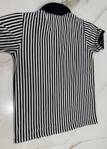Allen Solly Striped Polo T-Shirt