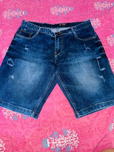 Stylish Blue Denim Shorts