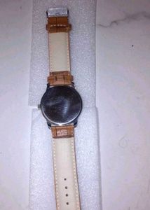 Stylish Brown Leather Watch