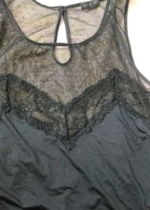Elegant Black Lace Bodysuit
