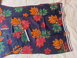 Blue Floral Printed Kurta
