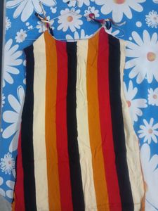 Colorful Striped Kurta Top