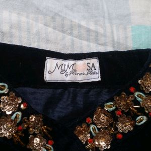Hand Work Valvet Jacket