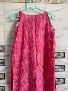 Pink Embroidered Top
