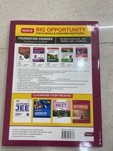 MTG Foundation Course Biology Class 8