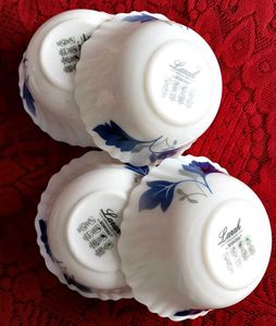 Set of 4 Larah By Borosil Opal Glass Bowls