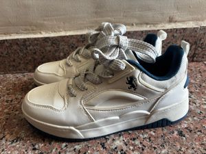 Men's White Casual Sneakers
