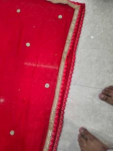 Red Kurta sharara set