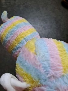 good condition Cute Rainbow Alpaca Plush Toy