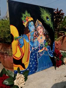 Radha Krishn Painting